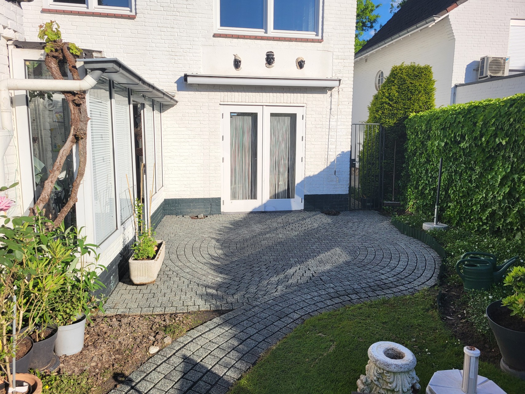 Bestrating reinigen in Geleen — na de werkzaamheden