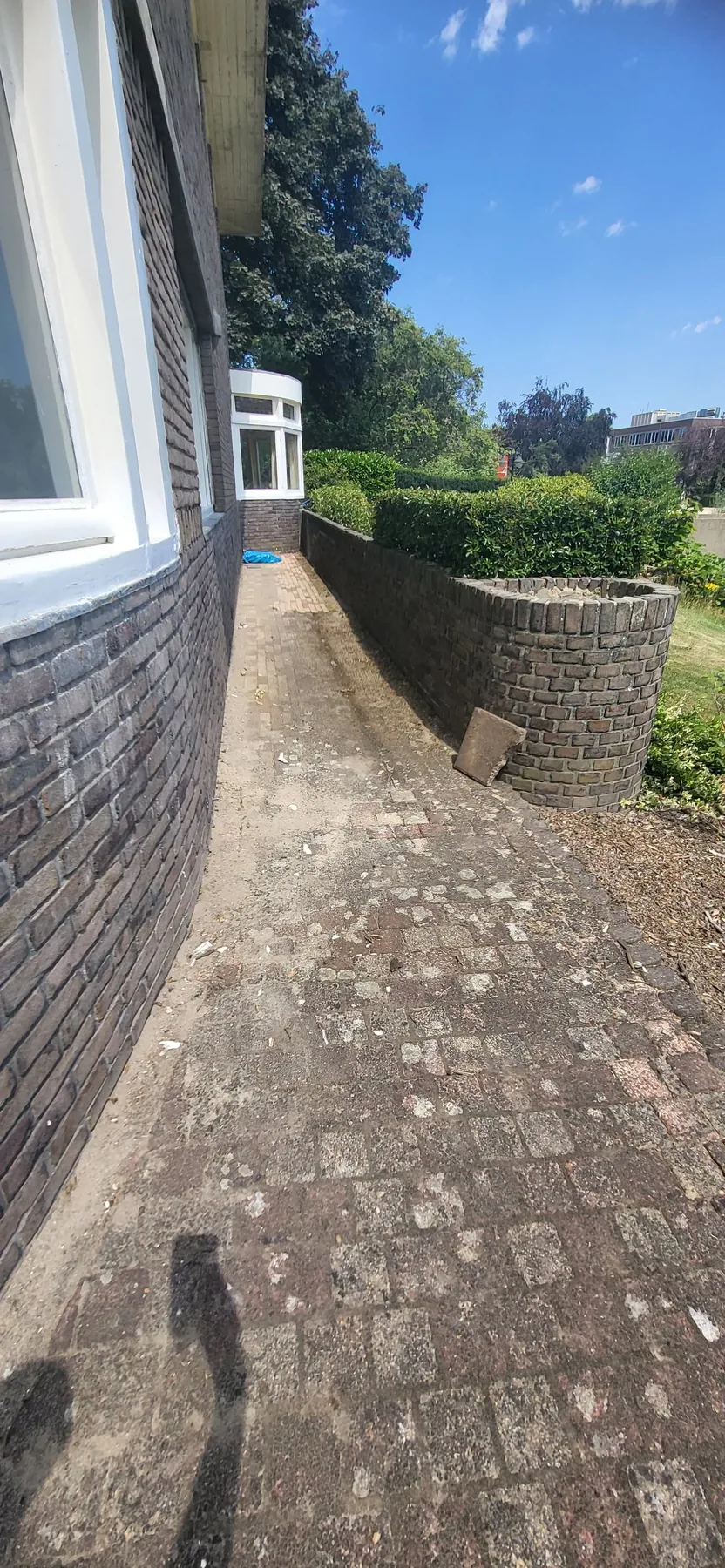 Bestrating Sittard – looppad voor reiniging